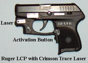 Ruger LCP with Crimson Trace Laser