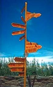 Road Sign Post